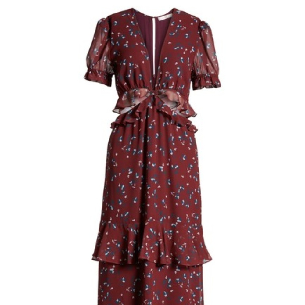 WAYF Maroon Dress (Size M)